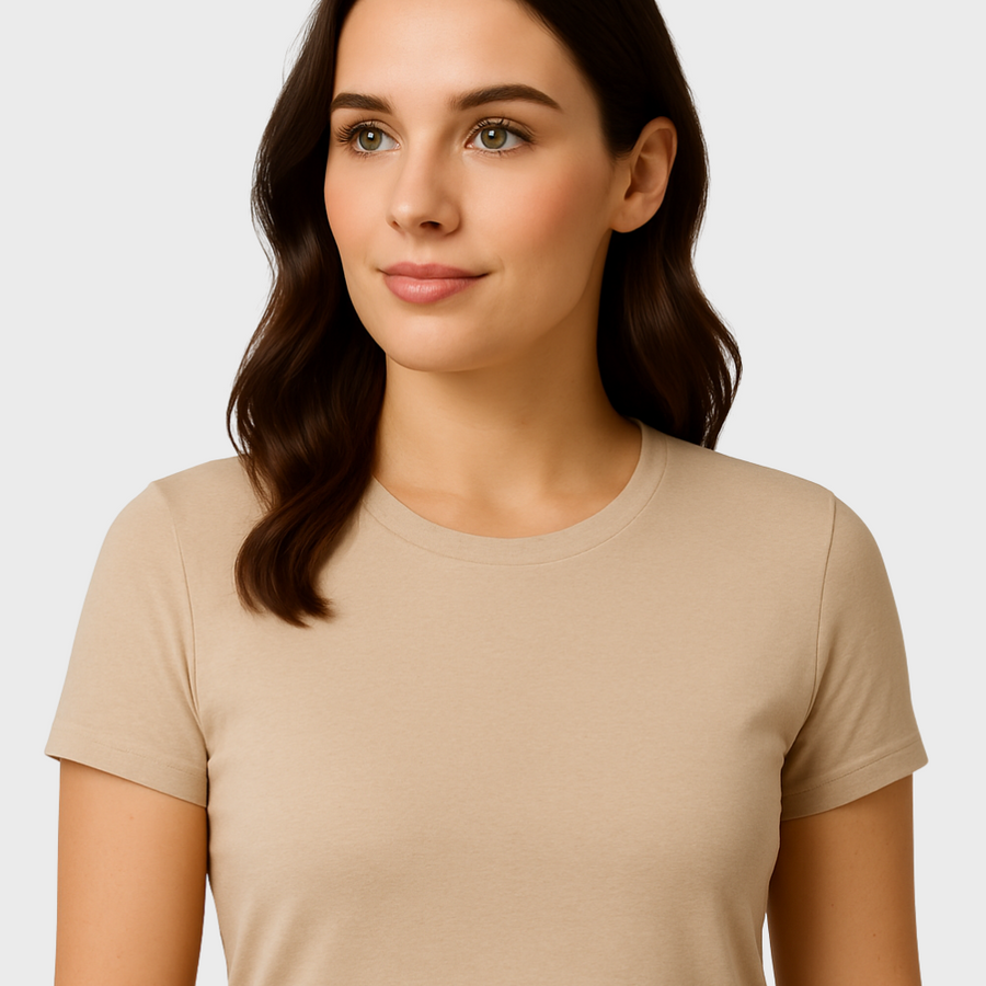 Strapless Beige Satin Bra with Firm Support-Bra-Bellascena-bellascena