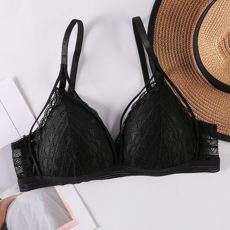 Strappy Bra-Bra-bellascena-Black-S/M-bellascena