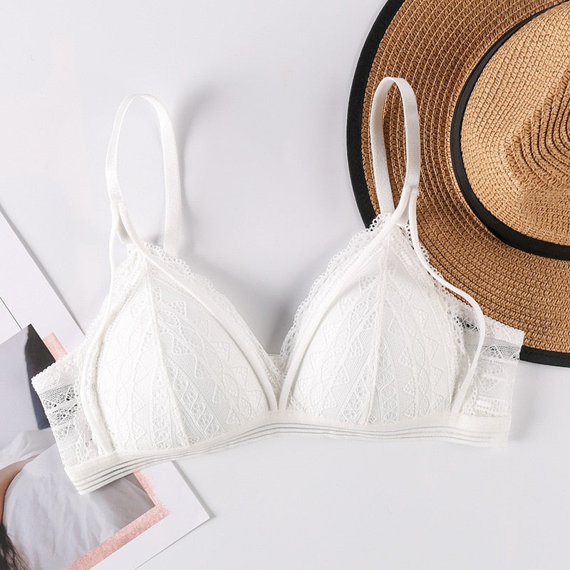 Strappy Bra-Bra-bellascena-White-S/M-bellascena
