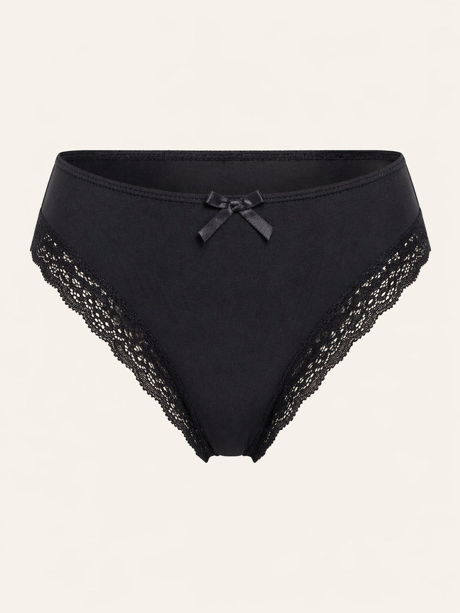 Strappy Cutout Black Cotton Bodysuit-Panty-Bellascena-Black-Universal-bellascena
