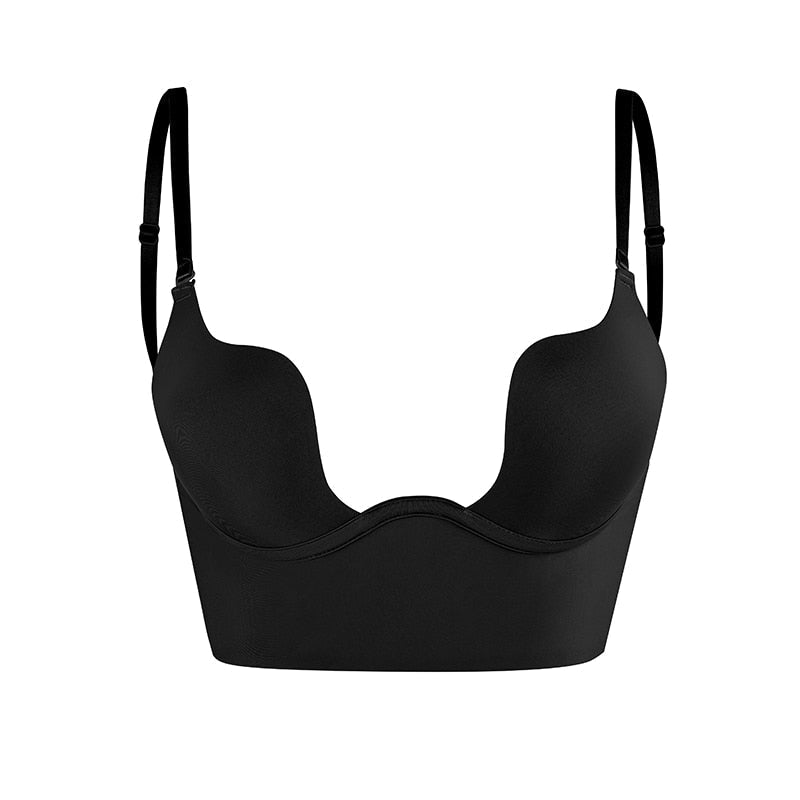White Satin Bra with Strappy Adjustable Design-Bra-Bellascena-Black-70A-bellascena