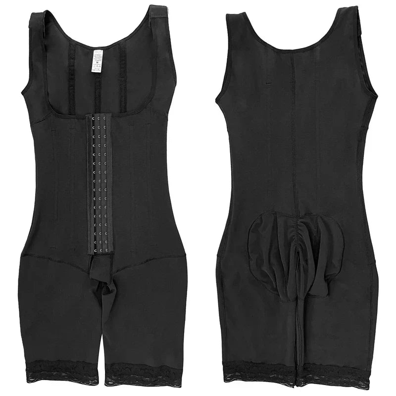Black Mesh Bodysuit with Lace Trim-Bodysuit-Bellascena-bellascena