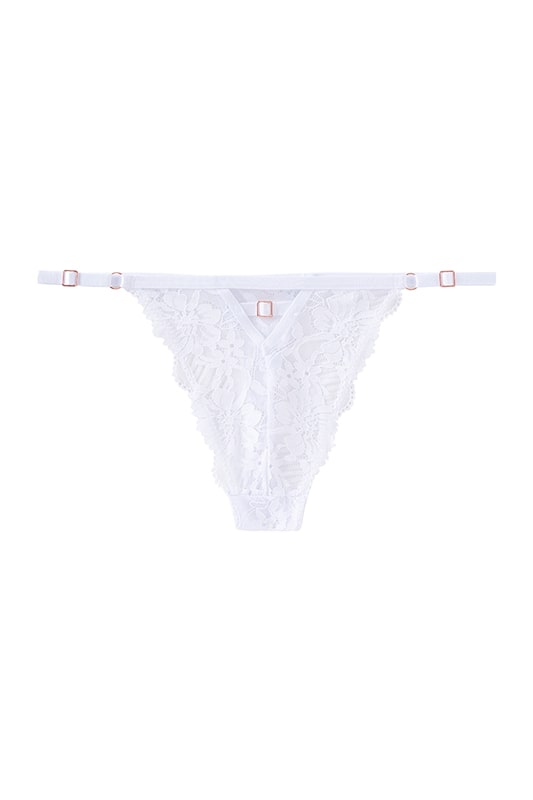 Deep Purple Lace Bodysuit with Adjustable Straps-Bodysuit-Bellascena-White-S-bellascena