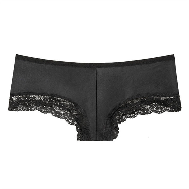 Dusty Pink Lace Panty with Bow Detail-Panty-Bellascena-bellascena