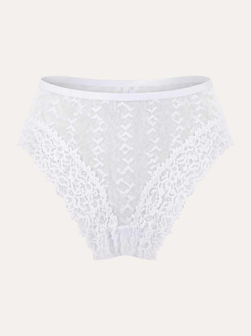 Elegant Black Lace Bodysuit with Sheer Scalloped Edges