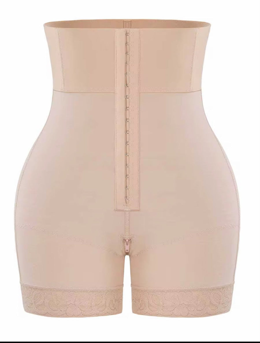 High-Waist Black Mesh Bodysuit with Lace Trim-Bodysuit-Bellascena-bellascena