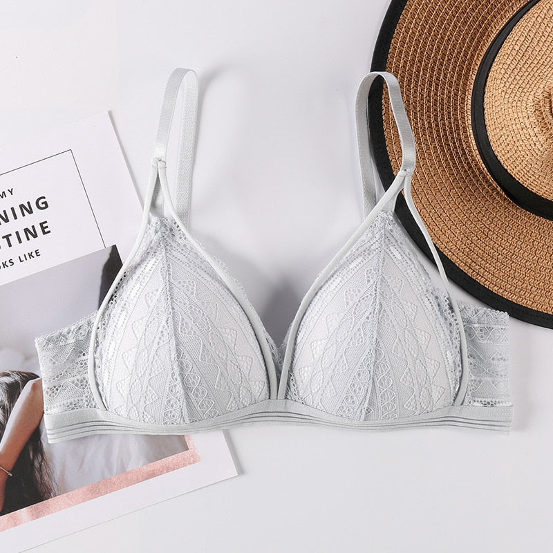 Strappy Bra-Bra-bellascena-Gray-S/M-bellascena