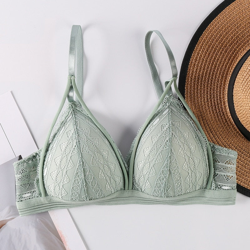 Strappy Bra-Bra-bellascena-Mint-S/M-bellascena