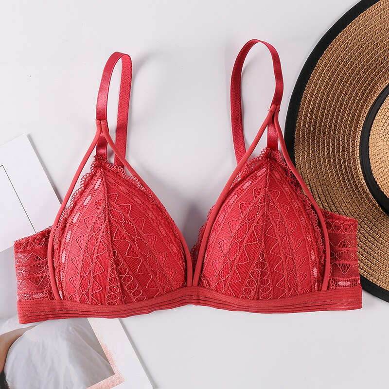 Strappy Bra-Bra-bellascena-Red-S/M-bellascena