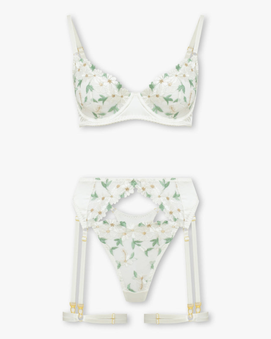 Strappy Lace Lingerie Set-Lingerie Set-bellascena-bellascena