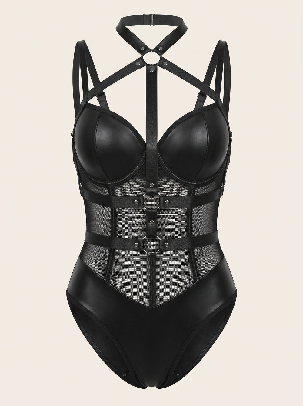 Strappy Teddy Bodysuit