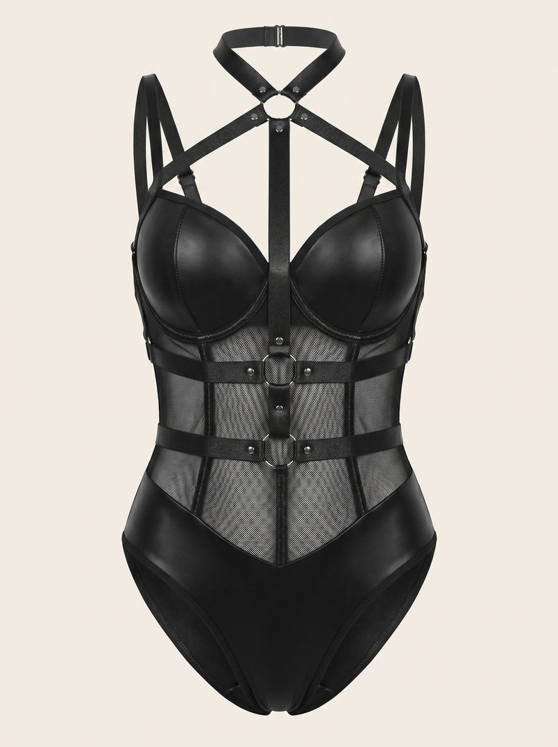 Strappy Teddy Bodysuit
