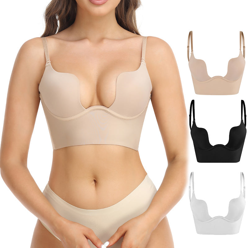 White Satin Bra with Strappy Adjustable Design-Bra-Bellascena-bellascena